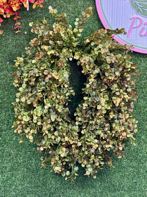 Oval Fall Greenery Wreath ( 24x35')